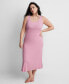 ფოტო #1 პროდუქტის Women's Ribbed Modal Blend Tank Nightgown XS-3X, Created for Macy's