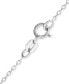 ფოტო #3 პროდუქტის Children's Rainbow Crystal Minnie Mouse 18" Pendant Necklace in Sterling Silver