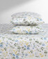 Фото #2 товара Meadow Floral Cotton Sateen 4-Pc. Sheet Set, King