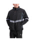 Фото #1 товара Men's Enhanced Visibility Insulated Softshell Jacket with Reflective Tape