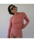 Фото #5 товара Women's Alyssa Long Sleeve Spiral Swim Shirt
