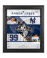 Фото #1 товара Aaron Judge New York Yankees Framed 15" x 17" Stitched Stars Collage