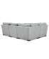 Фото #12 товара Radley Fabric 4-Pc. Sectional Sofa with Corner Piece, Created for Macy's