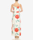 Фото #2 товара Women's Floral Strap Maxi Dress