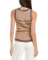 Фото #2 товара M Missoni Ribbed Tank Women's