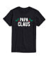 ფოტო #1 პროდუქტის Men's Papa Claus Short Sleeve T-shirt