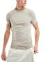 ASOS DESIGN 3 pack muscle fit t-shirts in multiple colours