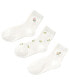 ფოტო #1 პროდუქტის Floral Print Three Pack socks