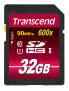 Фото #3 товара Transcend SD Card SDXC/SDHC Class 10 UHS-I 600x 32GB - 32 GB - SDHC - Class 10 - MLC - 90 MB/s - Class 1 (U1)