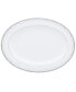 Satin Flourish Oval Platter, 16"