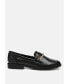 Фото #1 товара vouse low block loafers adorned with golden chain