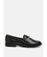 ფოტო #1 პროდუქტის vouse low block loafers adorned with golden chain