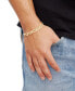 ფოტო #2 პროდუქტის Men’s Figaro Link Chain Bracelet in 18k Gold-Plated Sterling Silver or Sterling Silver
