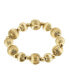 ფოტო #1 პროდუქტის Gold-Tone Round Beaded Stretch Bracelet