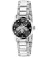 ფოტო #4 პროდუქტის Women's Swiss G-Timeless Iconic Diamond (1/20 ct. t.w.) Stainless Steel Bracelet Watch 27mm