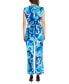 ფოტო #2 პროდუქტის Women's Mock Neck Tie-Back Jumpsuit