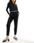 Фото #2 товара Vila mix and match slim trouser in black