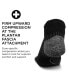 Men's Plantar Fasciitis Relief Sock Light Cushion No Show Tab- Targeted Compression Sock for Women & Men Черный, Средний - фото #3