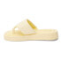 Фото #5 товара BEACH by Matisse Izzie Flip Flops Womens Yellow Casual Sandals IZZIE-703