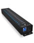 Фото #1 товара ICY BOX Hub 16+1 Port USB 16x USB 1x Laden USB3.2 Gen1 retail