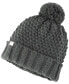 ფოტო #2 პროდუქტის Men's Textured-Knit Cuffed Pom-Pom Beanies, Created for Macy's