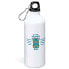 Фото #1 товара Бутылка для воды с карабином KRUSKIS Backpack Ready 800 мл из алюминия
