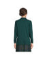 Фото #7 товара Women's School Uniform Tall Long Sleeve Interlock Polo Shirt