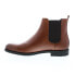 Фото #9 товара Bruno Magli Canyon MB1CYNB0 Mens Brown Leather Slip On Chelsea Boots