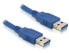 Фото #1 товара Delock Cable USB 3.0-A male/male - 1.5 m - USB A - USB A - Male/Male - 5000 Mbit/s - Blue