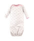 Фото #6 товара Пижама Luvable Friends Baby Girl Cotton Gowns Tiara.