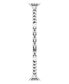 ფოტო #3 პროდუქტის Unisex Skinny Nikki Stainless Steel Chain-Link Band for Apple Watch Size- 42mm, 44mm, 45mm, 49mm