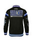 Men's and Women's x Black History Collection Black Dallas Mavericks Full-Snap Varsity Jacket