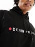 Фото #7 товара Denim Project logo hoodie in black