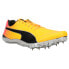 Фото #2 товара Puma Evospeed Electric 13 Track And Field Mens Yellow Sneakers Athletic Shoes 3