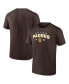 Фото #1 товара Men's Brown San Diego Padres Rebel T-shirt