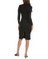 Фото #2 товара Платье Madison Miles Sweaterdress черное S/M для женщин