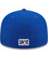 Фото #5 товара Men's Blue Biloxi Shuckers Authentic Collection 59FIFTY Fitted Hat