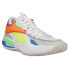 Puma Court Rider Twofold Basketball Mens White Sneakers Athletic Shoes 195658-0 9.5 - фото #2