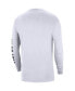 ფოტო #4 პროდუქტის Men's White Georgia Bulldogs Heritage Max 90 Long Sleeve T-shirt