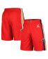 Фото #1 товара Men's Red New Orleans Pelicans Statement Edition Swingman Shorts