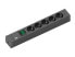 Фото #3 товара Удлинитель BACHMANN 420.0013 - 2 m - 5 AC outlet(s) - Indoor - Black - 16 A - 353 mm