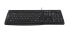 Фото #2 товара Logitech K120 Corded Keyboard - Wired - USB - AZERTY - Black - Mouse included