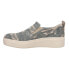 Фото #6 товара TOMS Tristan Camo Wedge Womens Green Sneakers Casual Shoes 10017960T