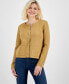 Petite Button-Cuff Cardigan, Created for Macy's