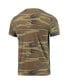 ფოტო #4 პროდუქტის Men's Camo West Virginia Mountaineers Arch Logo Tri-Blend T-shirt