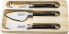 Laguiole Tradition Cheese knives Laguiole Black SET 3 SdV - фото #1