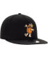 Фото #4 товара Men's Barney Black The Flintstones 9FIFTY Snapback Hat