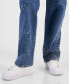 Фото #5 товара Women's Star High Rise Straight Leg Jeans