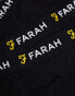 Farah 3 pack boxers in black