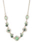 Фото #1 товара Mixed Crystal Statement Necklace, 16" + 3" extender